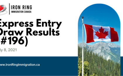Express Entry draw - July 8, 2021